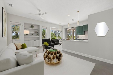 COMMUNITY POOL. MAINTENANCE FREEPLETELY RENOVATED.  HURRICANE on Calusa Lakes Golf Club in Florida - for sale on GolfHomes.com, golf home, golf lot