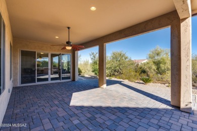 Nestled adjacent natural desert and arroyo on two sides w/ golf on Quail Creek Country Club  in Arizona - for sale on GolfHomes.com, golf home, golf lot