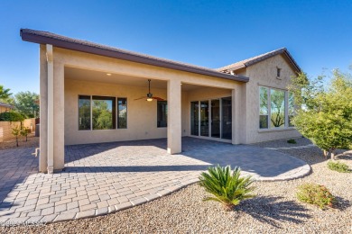 Nestled adjacent natural desert and arroyo on two sides w/ golf on Quail Creek Country Club  in Arizona - for sale on GolfHomes.com, golf home, golf lot