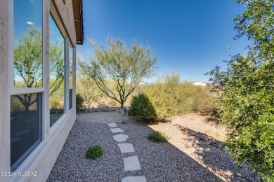 Nestled adjacent natural desert and arroyo on two sides w/ golf on Quail Creek Country Club  in Arizona - for sale on GolfHomes.com, golf home, golf lot