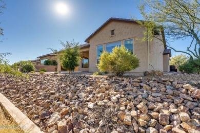 Nestled adjacent natural desert and arroyo on two sides w/ golf on Quail Creek Country Club  in Arizona - for sale on GolfHomes.com, golf home, golf lot