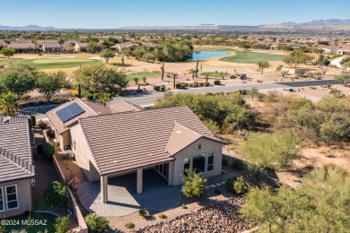 Nestled adjacent natural desert and arroyo on two sides w/ golf on Quail Creek Country Club  in Arizona - for sale on GolfHomes.com, golf home, golf lot