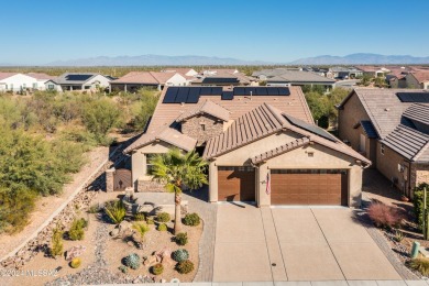 Nestled adjacent natural desert and arroyo on two sides w/ golf on Quail Creek Country Club  in Arizona - for sale on GolfHomes.com, golf home, golf lot