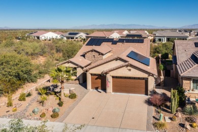 Nestled adjacent natural desert and arroyo on two sides w/ golf on Quail Creek Country Club  in Arizona - for sale on GolfHomes.com, golf home, golf lot