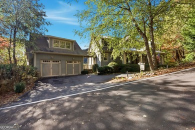 This stunning mountain retreat combines timeless craftsman on Big Canoe Golf Club - Cherokee in Georgia - for sale on GolfHomes.com, golf home, golf lot