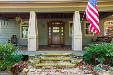 This stunning mountain retreat combines timeless craftsman on Big Canoe Golf Club - Cherokee in Georgia - for sale on GolfHomes.com, golf home, golf lot