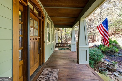 This stunning mountain retreat combines timeless craftsman on Big Canoe Golf Club - Cherokee in Georgia - for sale on GolfHomes.com, golf home, golf lot