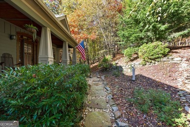 This stunning mountain retreat combines timeless craftsman on Big Canoe Golf Club - Cherokee in Georgia - for sale on GolfHomes.com, golf home, golf lot