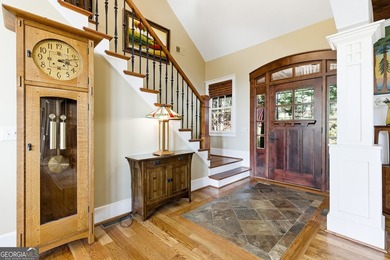 This stunning mountain retreat combines timeless craftsman on Big Canoe Golf Club - Cherokee in Georgia - for sale on GolfHomes.com, golf home, golf lot