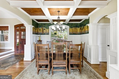 This stunning mountain retreat combines timeless craftsman on Big Canoe Golf Club - Cherokee in Georgia - for sale on GolfHomes.com, golf home, golf lot