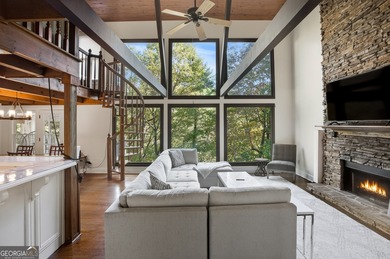 Perfectly positioned at the end of a quiet cul-de-sac, this on Big Canoe Golf Club - Cherokee in Georgia - for sale on GolfHomes.com, golf home, golf lot