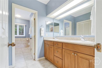 First-floor coastal retreat with vast lagoon views from all on Shipyard Golf Club in South Carolina - for sale on GolfHomes.com, golf home, golf lot