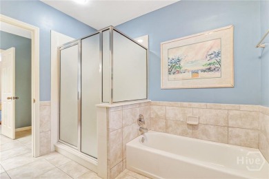 First-floor coastal retreat with vast lagoon views from all on Shipyard Golf Club in South Carolina - for sale on GolfHomes.com, golf home, golf lot