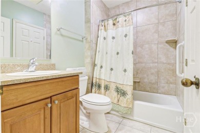 First-floor coastal retreat with vast lagoon views from all on Shipyard Golf Club in South Carolina - for sale on GolfHomes.com, golf home, golf lot