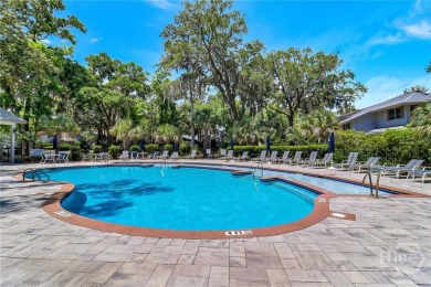 First-floor coastal retreat with vast lagoon views from all on Shipyard Golf Club in South Carolina - for sale on GolfHomes.com, golf home, golf lot