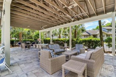 First-floor coastal retreat with vast lagoon views from all on Shipyard Golf Club in South Carolina - for sale on GolfHomes.com, golf home, golf lot