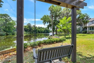First-floor coastal retreat with vast lagoon views from all on Shipyard Golf Club in South Carolina - for sale on GolfHomes.com, golf home, golf lot