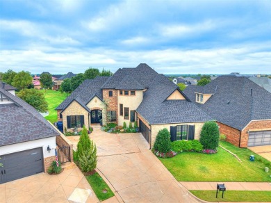 Located in the prestigious gated community of Rose Creek, this on Rose Creek Golf Club in Oklahoma - for sale on GolfHomes.com, golf home, golf lot