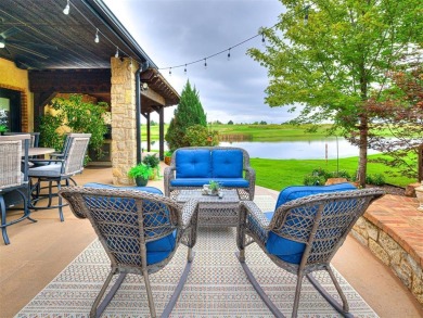 Located in the prestigious gated community of Rose Creek, this on Rose Creek Golf Club in Oklahoma - for sale on GolfHomes.com, golf home, golf lot