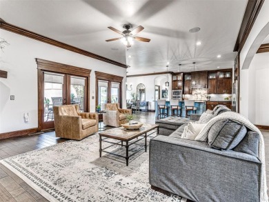 Located in the prestigious gated community of Rose Creek, this on Rose Creek Golf Club in Oklahoma - for sale on GolfHomes.com, golf home, golf lot