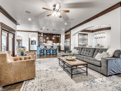 Located in the prestigious gated community of Rose Creek, this on Rose Creek Golf Club in Oklahoma - for sale on GolfHomes.com, golf home, golf lot