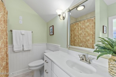 This exceptional oceanfront home in Roosevelt Beach showcases on The Country Club of the Crystal Coast in North Carolina - for sale on GolfHomes.com, golf home, golf lot