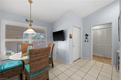 Pride of ownership shows in this top floor/end unit, 2 bedroom on Lely Resort Golf and Country Club in Florida - for sale on GolfHomes.com, golf home, golf lot