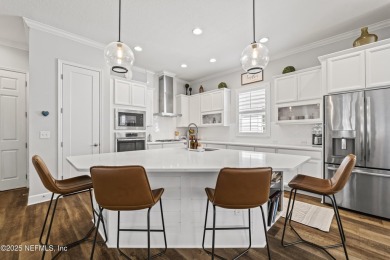 Located in Nocatee, one of Florida's top communities, this 4-bed on The Palencia Club in Florida - for sale on GolfHomes.com, golf home, golf lot