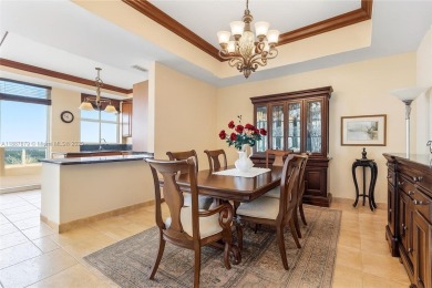 Stunning 2-story corner penthouse with panoramic views of the on Turnberry Isle Resort and Club in Florida - for sale on GolfHomes.com, golf home, golf lot