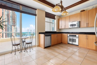 Stunning 2-story corner penthouse with panoramic views of the on Turnberry Isle Resort and Club in Florida - for sale on GolfHomes.com, golf home, golf lot