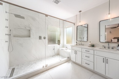 Located in the 55+ Sun City Anthem community, this beautifully on Rio Secco Golf Club in Nevada - for sale on GolfHomes.com, golf home, golf lot