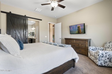This stunning oasis is located on the 16th hole in Estrella's on Estrella Mountain Ranch Golf Course in Arizona - for sale on GolfHomes.com, golf home, golf lot