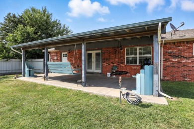 Welcome home to this charming 3-bedroom, 2-bath property on Sunset Hills Golf Course in Oklahoma - for sale on GolfHomes.com, golf home, golf lot
