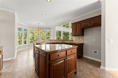 Beautifully situated on a private golf course lot, this stunning on Trophy Club of Apalachee in Georgia - for sale on GolfHomes.com, golf home, golf lot