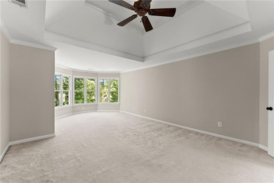 Beautifully situated on a private golf course lot, this stunning on Trophy Club of Apalachee in Georgia - for sale on GolfHomes.com, golf home, golf lot