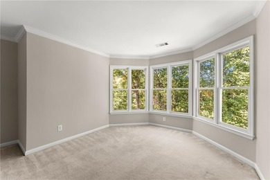 Beautifully situated on a private golf course lot, this stunning on Trophy Club of Apalachee in Georgia - for sale on GolfHomes.com, golf home, golf lot