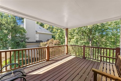 Beautifully situated on a private golf course lot, this stunning on Trophy Club of Apalachee in Georgia - for sale on GolfHomes.com, golf home, golf lot