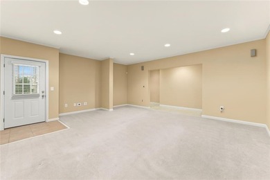 Beautifully situated on a private golf course lot, this stunning on Trophy Club of Apalachee in Georgia - for sale on GolfHomes.com, golf home, golf lot
