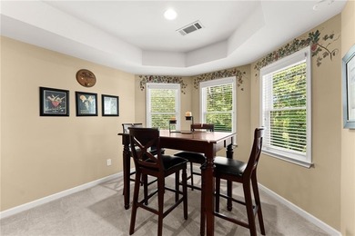 Beautifully situated on a private golf course lot, this stunning on Trophy Club of Apalachee in Georgia - for sale on GolfHomes.com, golf home, golf lot