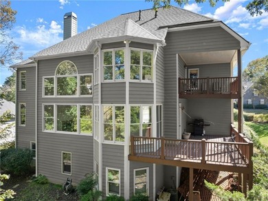 Beautifully situated on a private golf course lot, this stunning on Trophy Club of Apalachee in Georgia - for sale on GolfHomes.com, golf home, golf lot