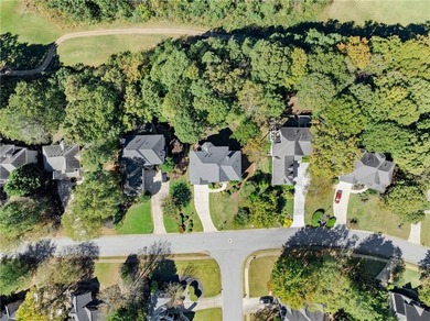Beautifully situated on a private golf course lot, this stunning on Trophy Club of Apalachee in Georgia - for sale on GolfHomes.com, golf home, golf lot
