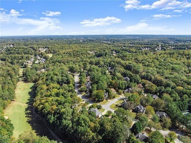 Beautifully situated on a private golf course lot, this stunning on Trophy Club of Apalachee in Georgia - for sale on GolfHomes.com, golf home, golf lot