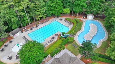 Beautifully situated on a private golf course lot, this stunning on Trophy Club of Apalachee in Georgia - for sale on GolfHomes.com, golf home, golf lot