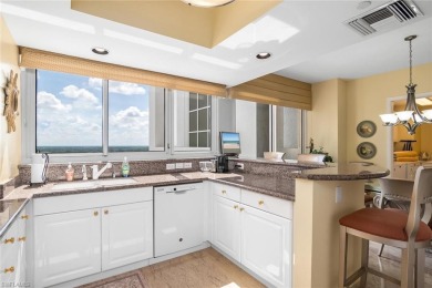 This Tuscany inspired 3-bedroom, 3-bath luxury tower residence on Club at Pelican Bay Golf Course in Florida - for sale on GolfHomes.com, golf home, golf lot