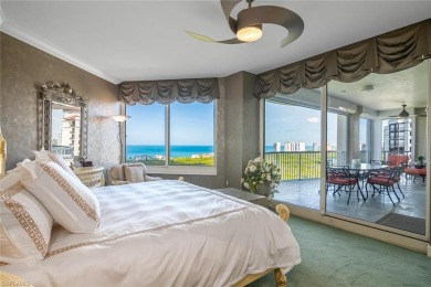 This Tuscany inspired 3-bedroom, 3-bath luxury tower residence on Club at Pelican Bay Golf Course in Florida - for sale on GolfHomes.com, golf home, golf lot