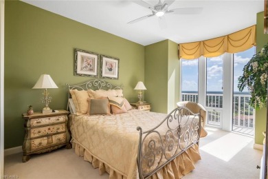 This Tuscany inspired 3-bedroom, 3-bath luxury tower residence on Club at Pelican Bay Golf Course in Florida - for sale on GolfHomes.com, golf home, golf lot