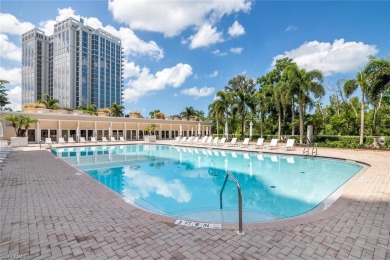 This Tuscany inspired 3-bedroom, 3-bath luxury tower residence on Club at Pelican Bay Golf Course in Florida - for sale on GolfHomes.com, golf home, golf lot