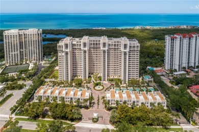 This Tuscany inspired 3-bedroom, 3-bath luxury tower residence on Club at Pelican Bay Golf Course in Florida - for sale on GolfHomes.com, golf home, golf lot