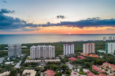 This Tuscany inspired 3-bedroom, 3-bath luxury tower residence on Club at Pelican Bay Golf Course in Florida - for sale on GolfHomes.com, golf home, golf lot