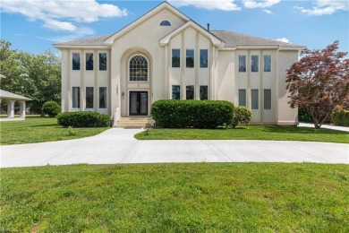 Stunning 5BR/4BA custom home with saltwater inground pool and on Greenbrier Country Club in Virginia - for sale on GolfHomes.com, golf home, golf lot